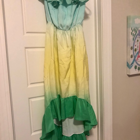 Lilly Pulitzer Caldwell High Low Ruffle Dress - Picture 2 of 5